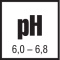 KRONEN® Ziemia do wysiewu pH 6,0-6,8. Regulowane kredą pH podłoża określa optymalne warunki dla rozwoju i wzrostu poszczególnych gatunków roślin.