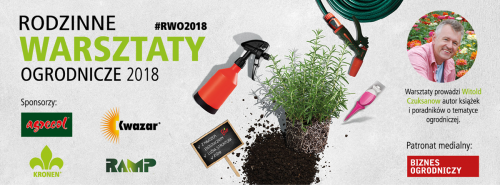 Rodzinne Warsztaty Ogrodnicze w kwietniu 2018