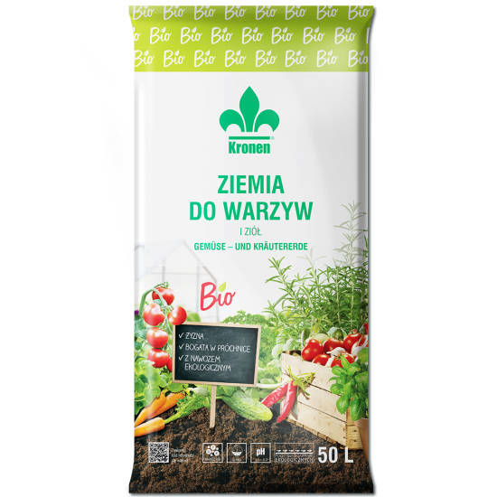 KRONEN® Ziemia BIO do warzyw i ziół