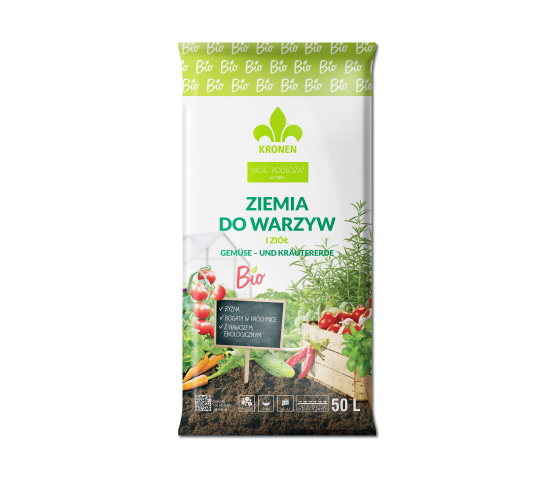 KRONEN® Ziemia BIO do warzyw i ziół