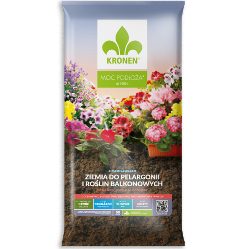 KRONEN® Soil for geraniums and balcony plants 