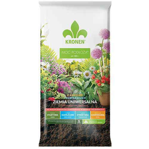 KRONEN®KRONEN Ziemia uniwersalna z kokosem i nawilżaczem 